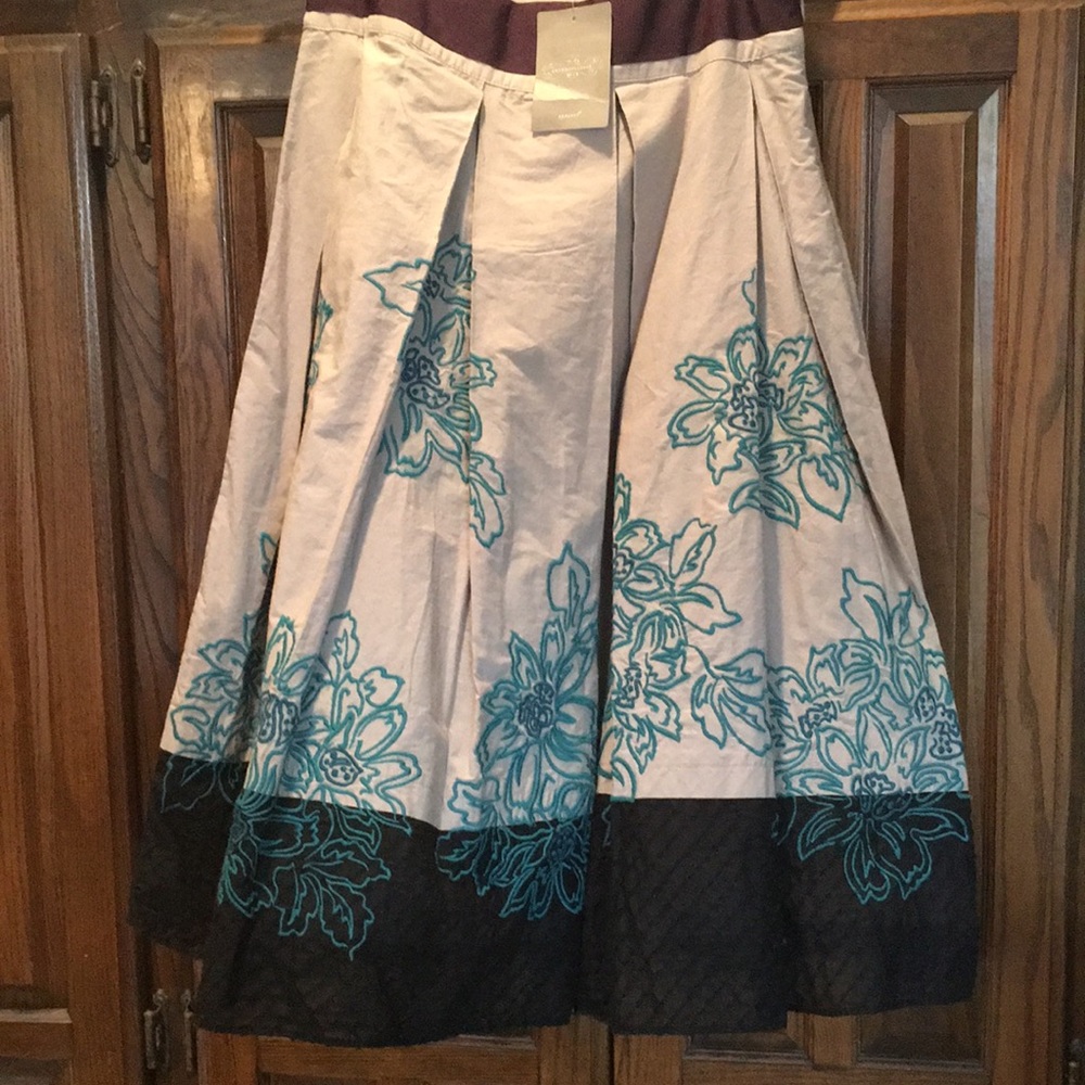 Anthropologie waisted skirt